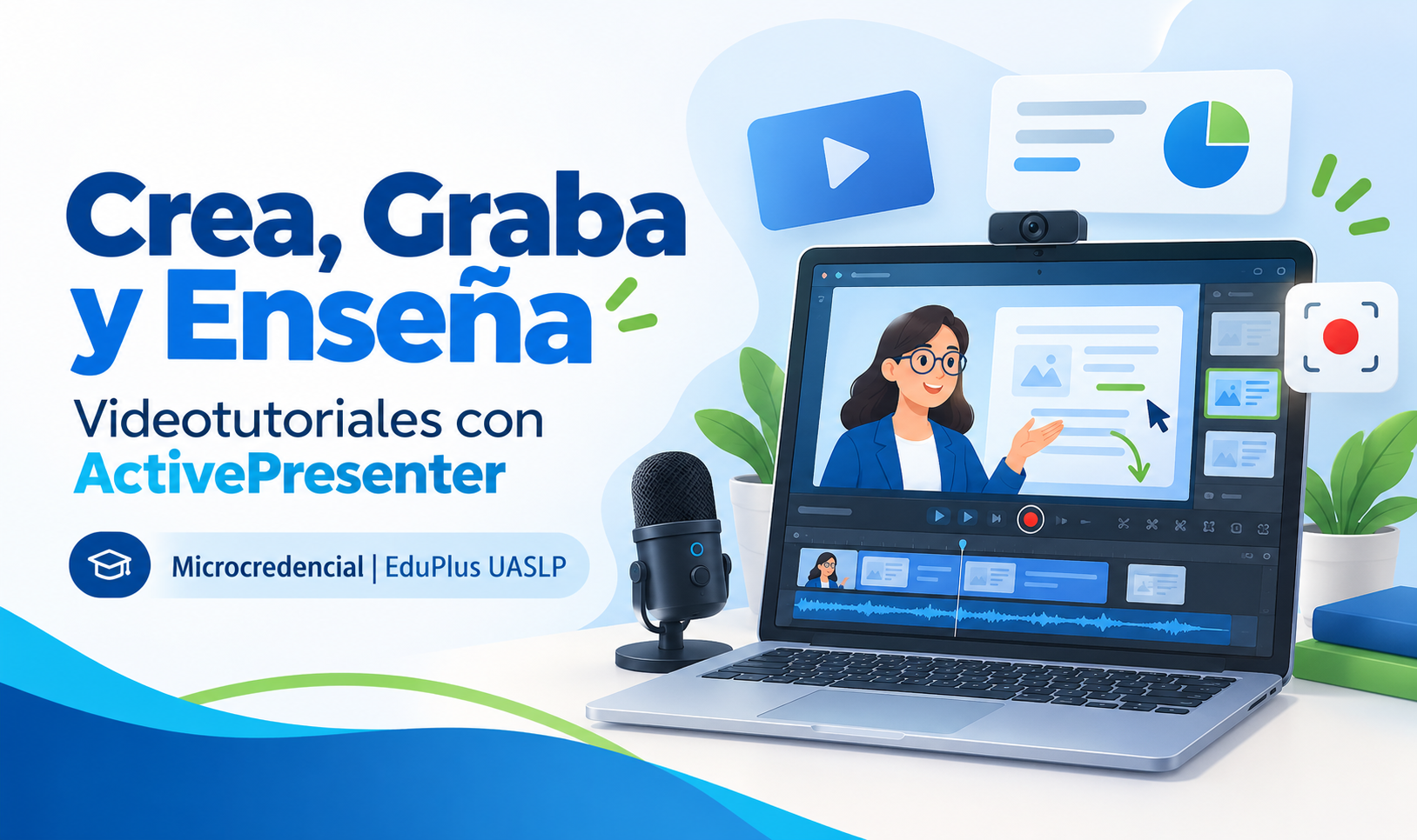 Crea, Graba y Enseña: Videotutoriales con ActivePresenter